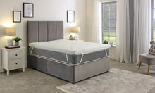Memory Foam Mattress Topper with Cooling Removable Cover - Various Depths