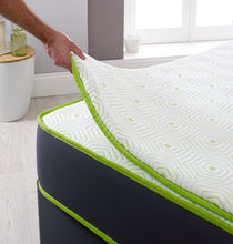 Lime 1" Deep Memory Foam Topper