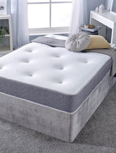 Deep Tufted Memory Sprung Micro Quilted Grey Mattress