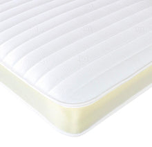 Childrens 3 Colour Option Open Coil Sprung Mattress 9 Layer Construction 9 Inch Deep Spring & Memory Foam Mattress