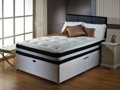 Airflow Black 3D Tufted Standard Mattress + Memory Foam Mattress + Cool Blue Mattress + Dual Seasons Winter and Summer Mattress