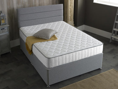 Eivissa White Castle Memory Foam Spring Mattress