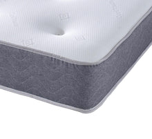 Deep Tufted Memory Sprung Micro Quilted Grey Mattress