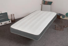 The Cooltouch Wave Grey Micro Quilted Hybrid Memory Foam Spring Mattress.